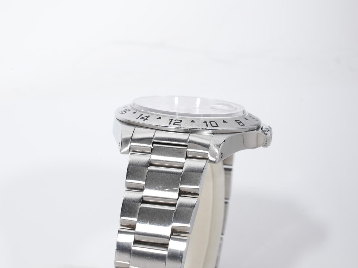 ロレックス エクスプローラーII Ref.16570 ホワイト文字盤 中古 gmiu68ox