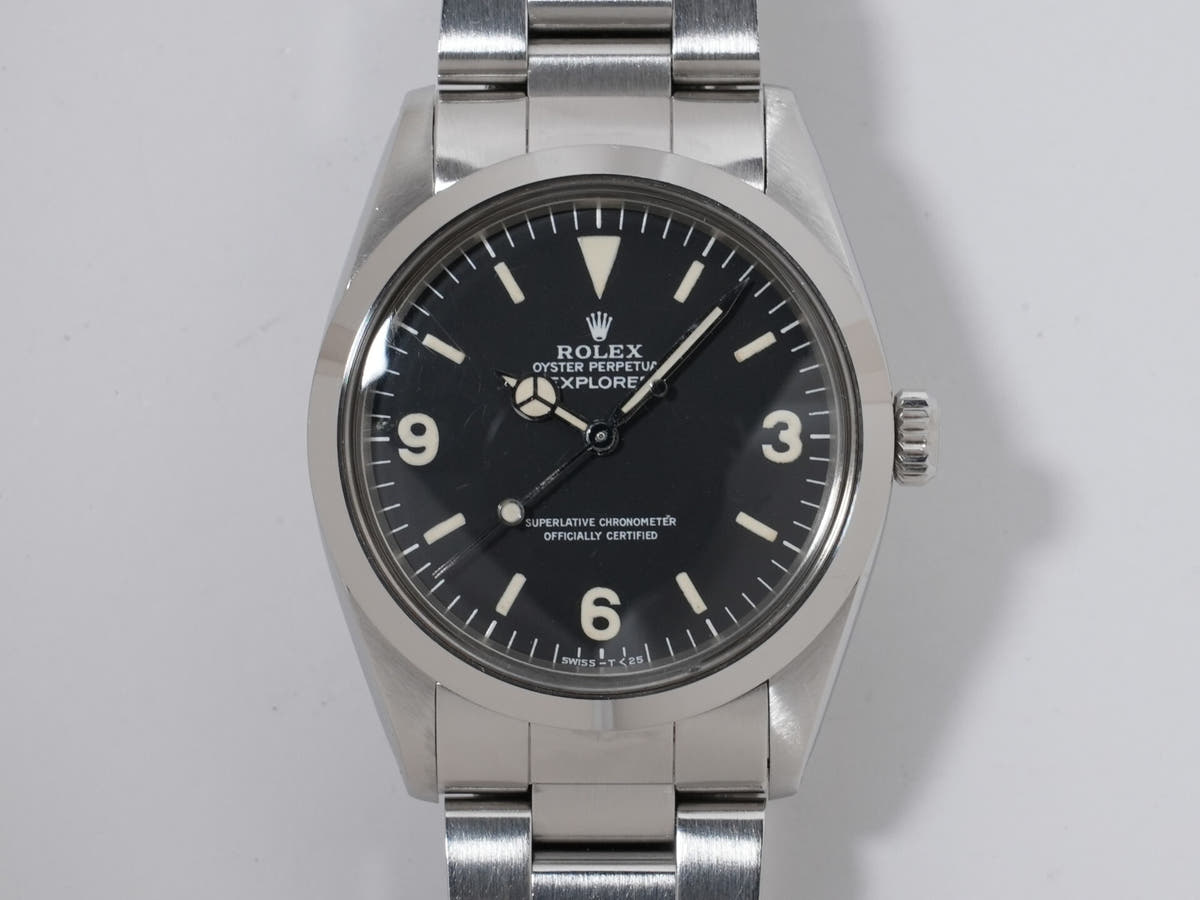 ロレックス エクスプローラーI Ref.1016 ブラック文字盤 中古 jfzfsx9d
