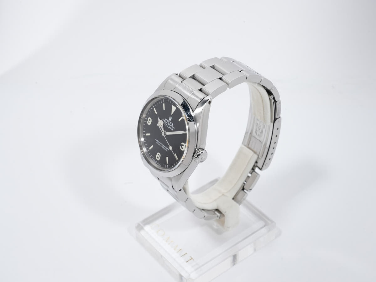 ロレックス エクスプローラーI Ref.1016 ブラック文字盤 中古 jfzfsx9d