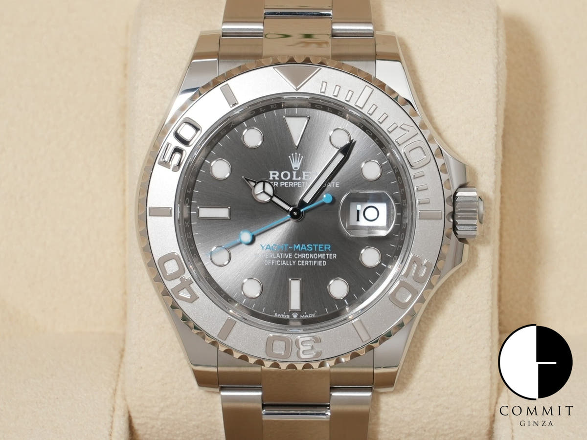 Rolex Yacht-Master 40 Ref.126622 SS/PT Slate Dial Used 7ericvu4
