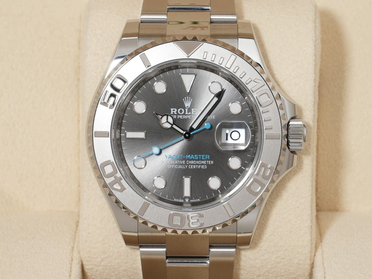 Rolex Yacht-Master 40 Ref.126622 SS/PT Slate Dial Used 7ericvu4