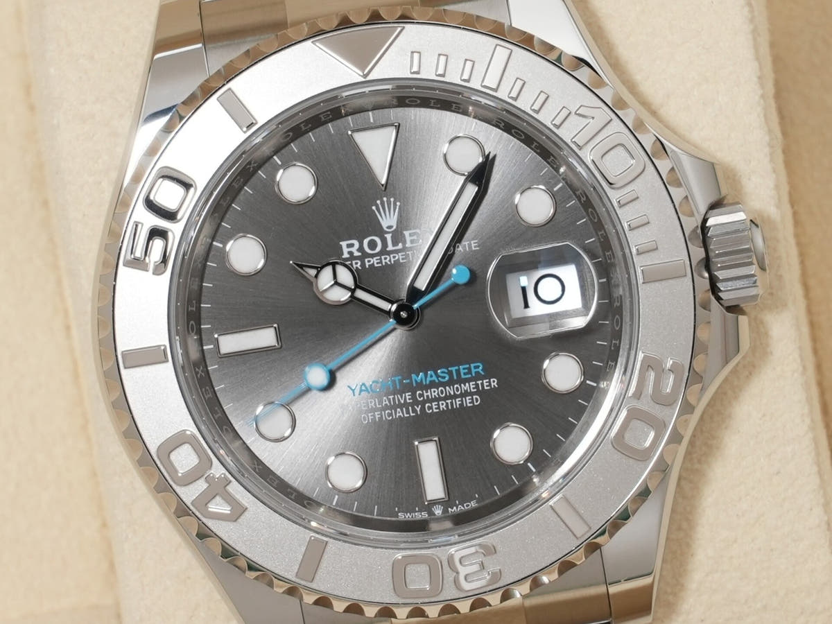 Rolex Yacht-Master 40 Ref.126622 SS/PT Slate Dial Used 7ericvu4