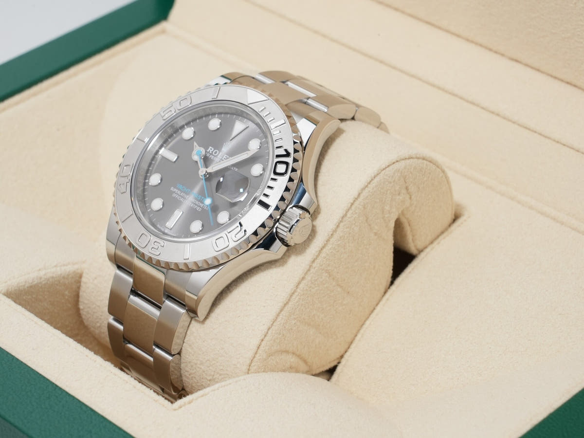 Rolex Yacht-Master 40 Ref.126622 SS/PT Slate Dial Used 7ericvu4