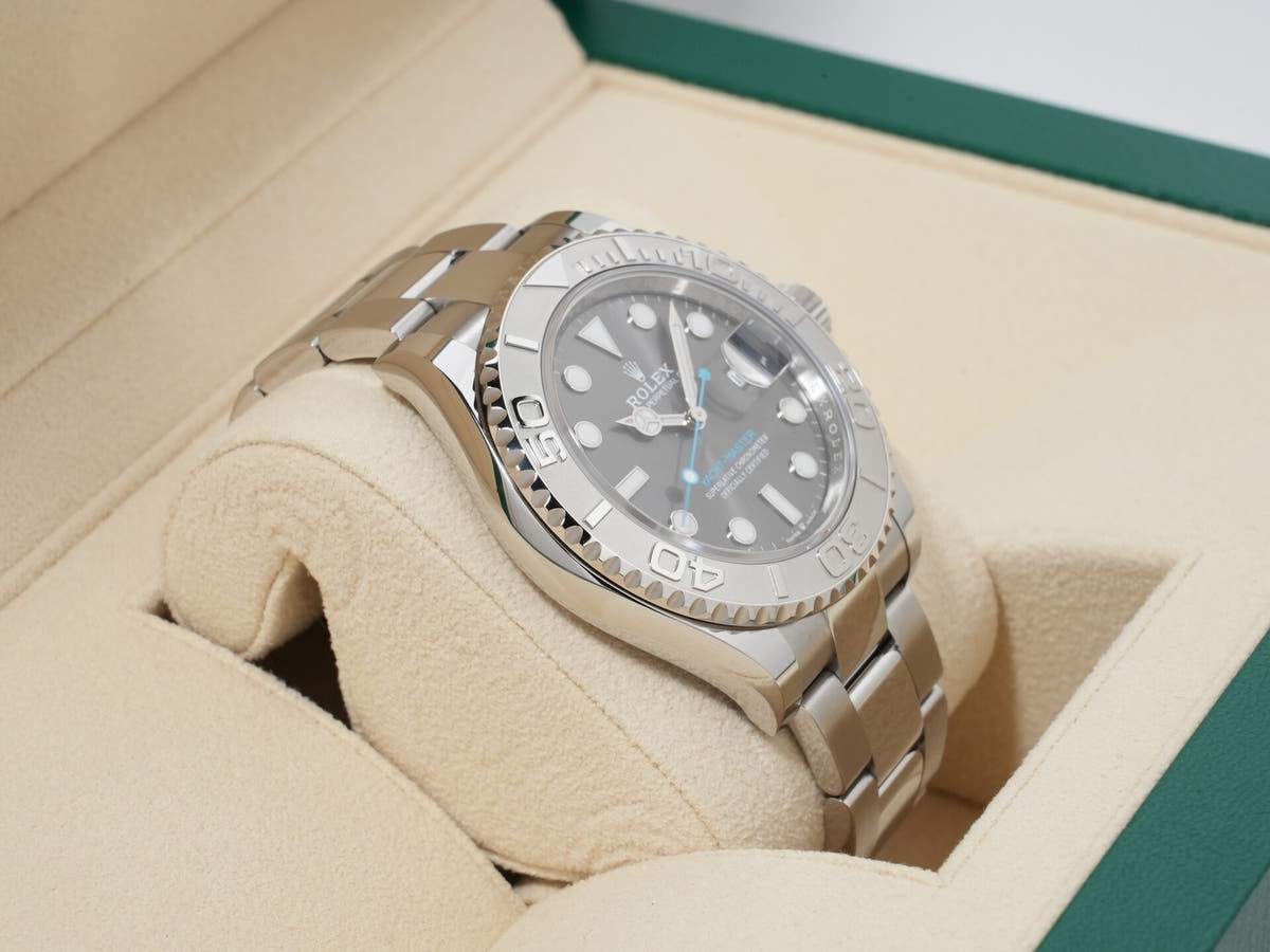 Rolex Yacht-Master 40 Ref.126622 SS/PT Slate Dial Used 7ericvu4
