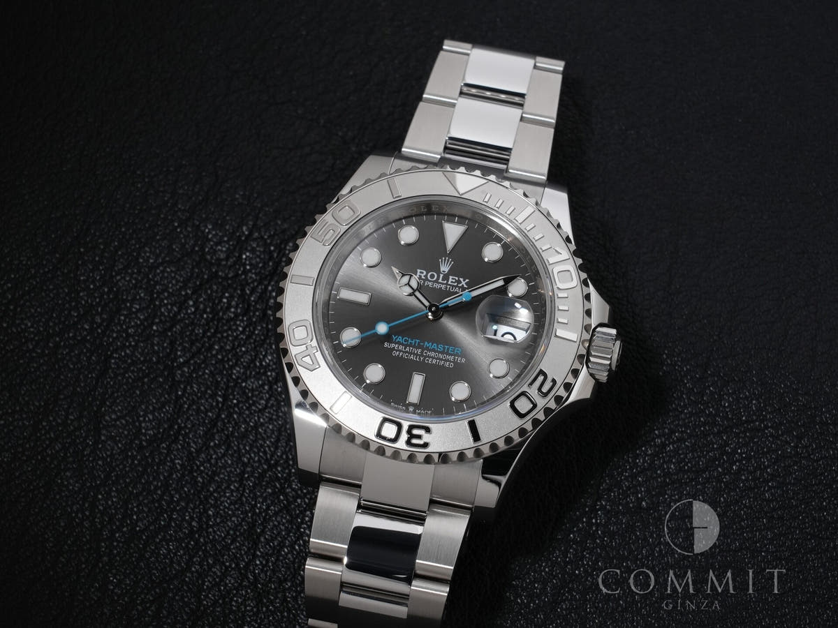 Rolex Yacht-Master 40 Ref.126622 SS/PT Slate Dial Used 7ericvu4