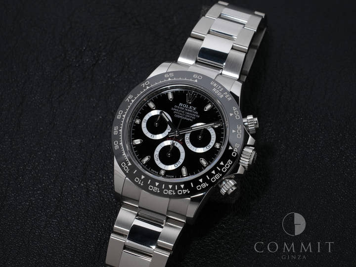 ロレックス デイトナ Ref.116500LN ステンレススチール ブラック文字盤