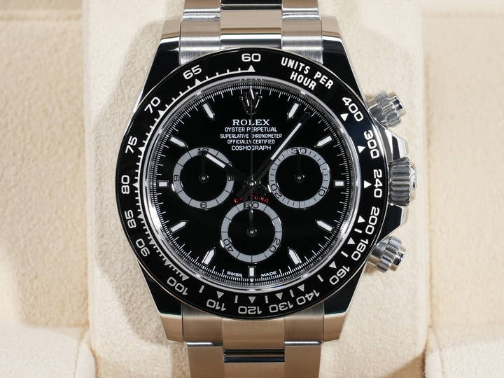 ロレックス デイトナ Ref.126500LN ステンレススチール ブラック文字盤