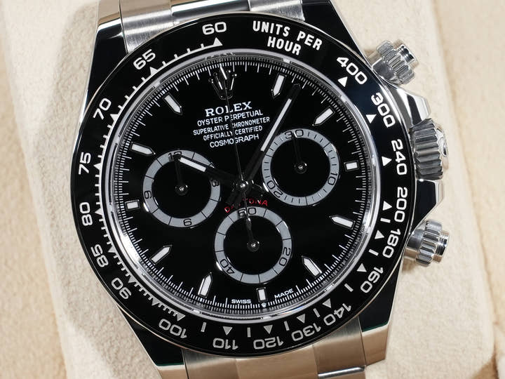 ロレックス デイトナ Ref.126500LN ステンレススチール ブラック文字盤