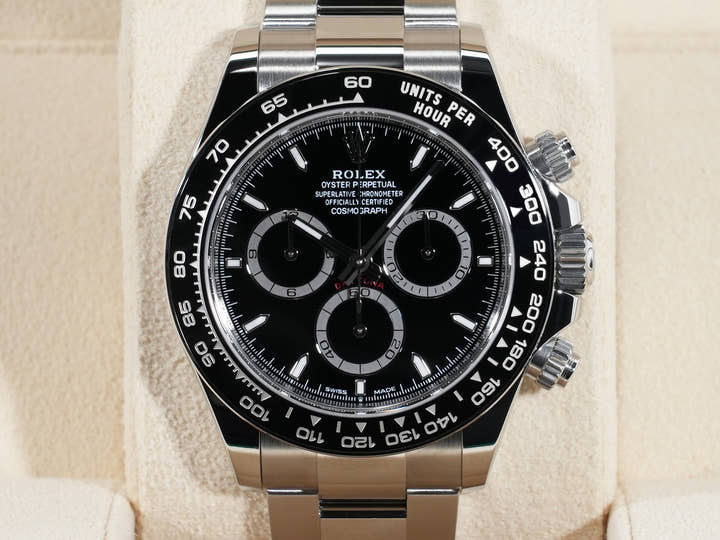 ロレックス デイトナ Ref.126500LN ステンレススチール ブラック文字盤