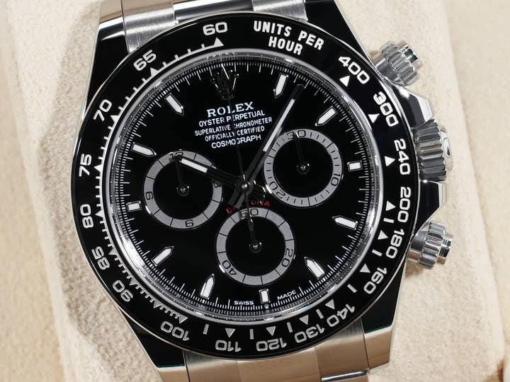ロレックス デイトナ Ref.126500LN ステンレススチール ブラック文字盤