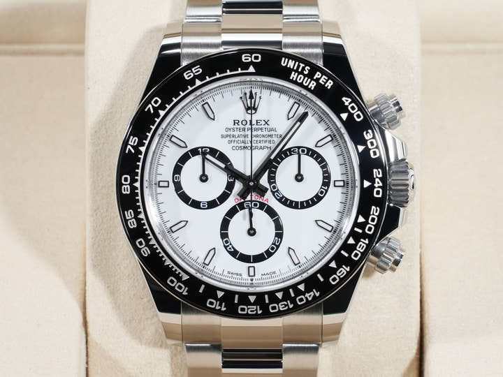 ロレックス デイトナ Ref.126500LN ステンレススチール ホワイト文字盤