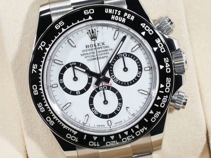 ロレックス デイトナ Ref.126500LN ステンレススチール ホワイト文字盤