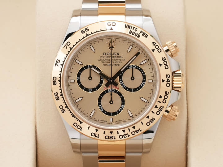 Rolex Daytona Ref. 126503 Stainless Steel/Yellow Gold Champagne Dial