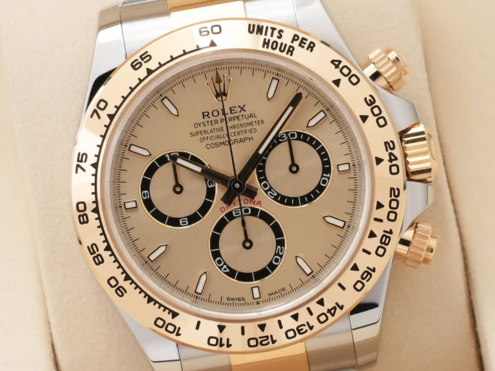 Rolex Daytona Ref. 126503 Stainless Steel/Yellow Gold Champagne Dial