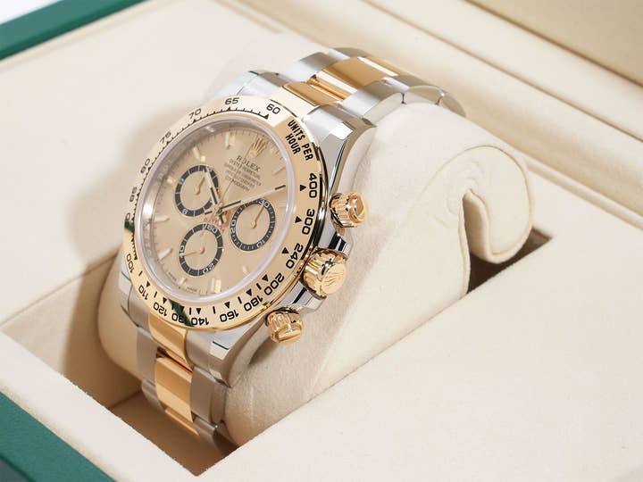 Rolex Daytona Ref. 126503 Stainless Steel/Yellow Gold Champagne Dial