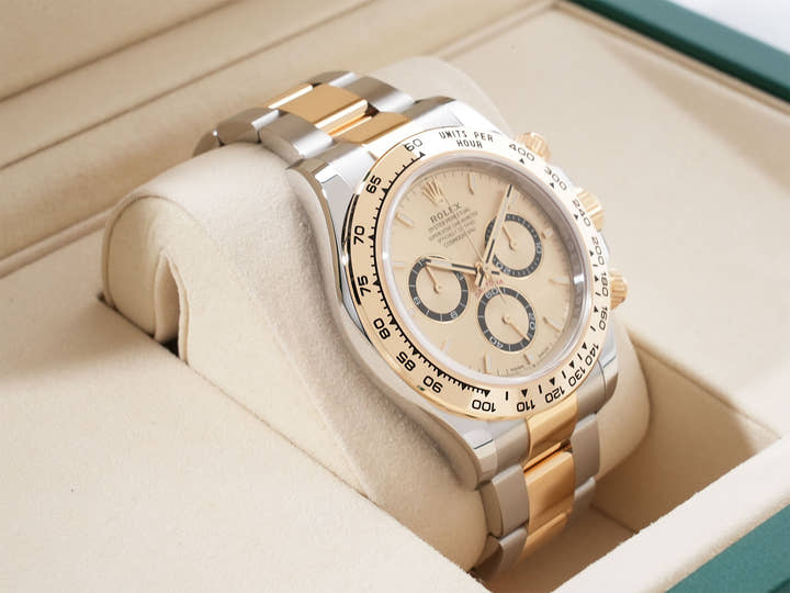 Rolex Daytona Ref. 126503 Stainless Steel/Yellow Gold Champagne Dial