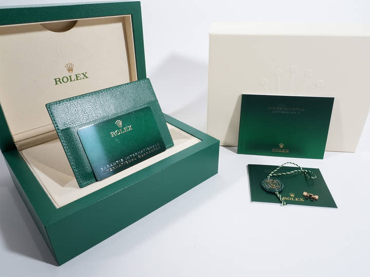 ロレックス GMTマスターII Ref.126718GRNR イエローゴールド ブラック文字盤 オイスターブレスレット