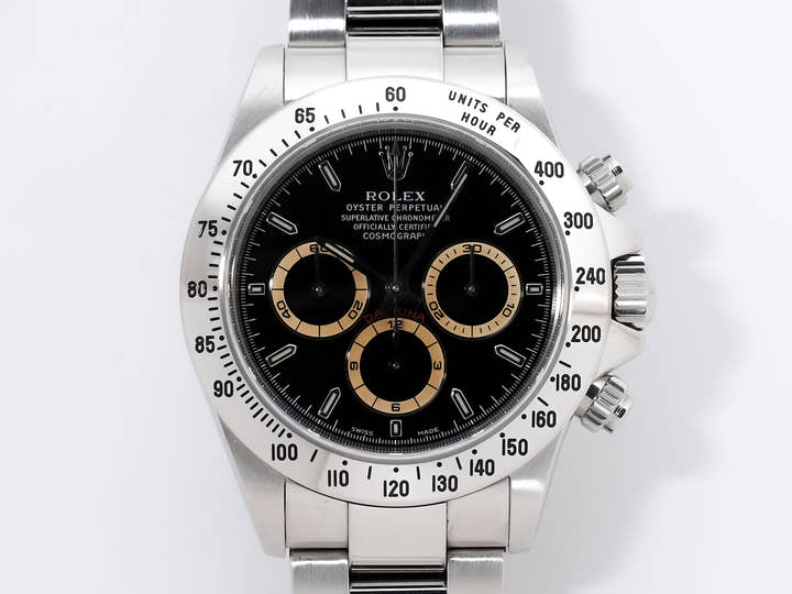 ロレックス デイトナ エルプリメロ Ref.16520 ステンレススチール ブラック文字盤