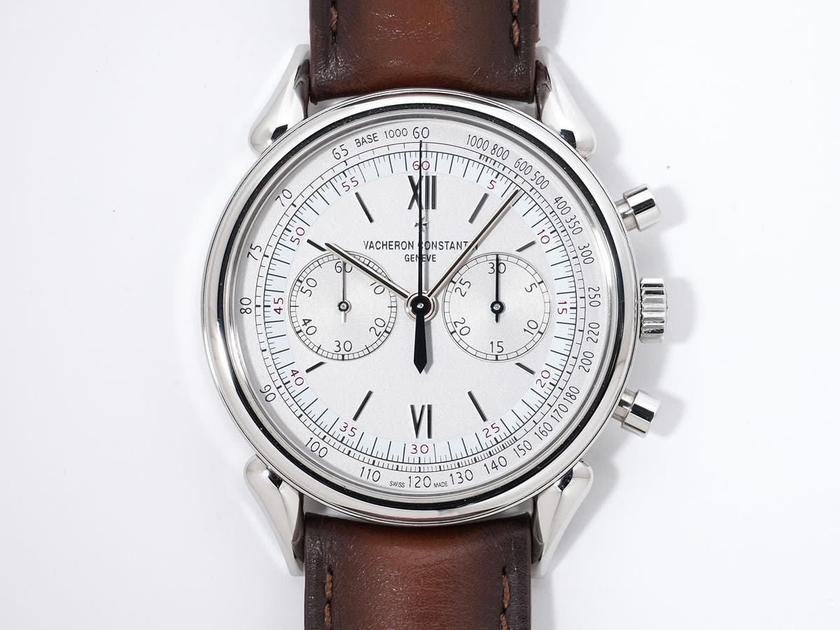 ヴァシュロンコンスタンタン ヒストリーク コルヌ・ドゥ・ヴァッシュ 1955 Ref.5000H/000A-B582 SS シルバー文字盤 中古 owovd56a