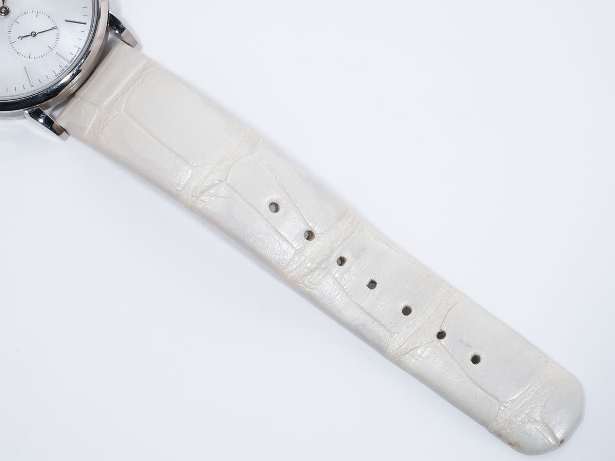 A. Lange &amp; Söhne Saxonia Ref.219.047 18KWG White Shell Dial Used 9mgkesdt