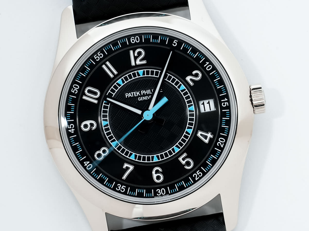 パテックフィリップ カラトラバ Ref.6007G-011 エボニーブラック文字盤 美品 jcajf7ac
