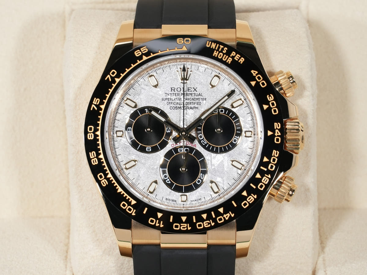 ロレックス デイトナ Ref.116518LN 18KYG メテオライト文字盤 美中古 3suntxk2