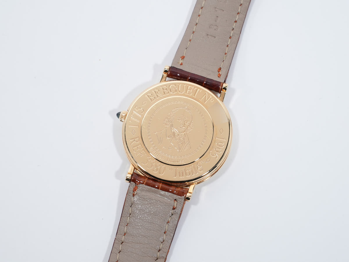 Breguet Classic Power Reserve Jubilee 220th Anniversary Limited Edition Ref.3380BA/15/286 18KYG Silver Dial Used qiqsu2v6