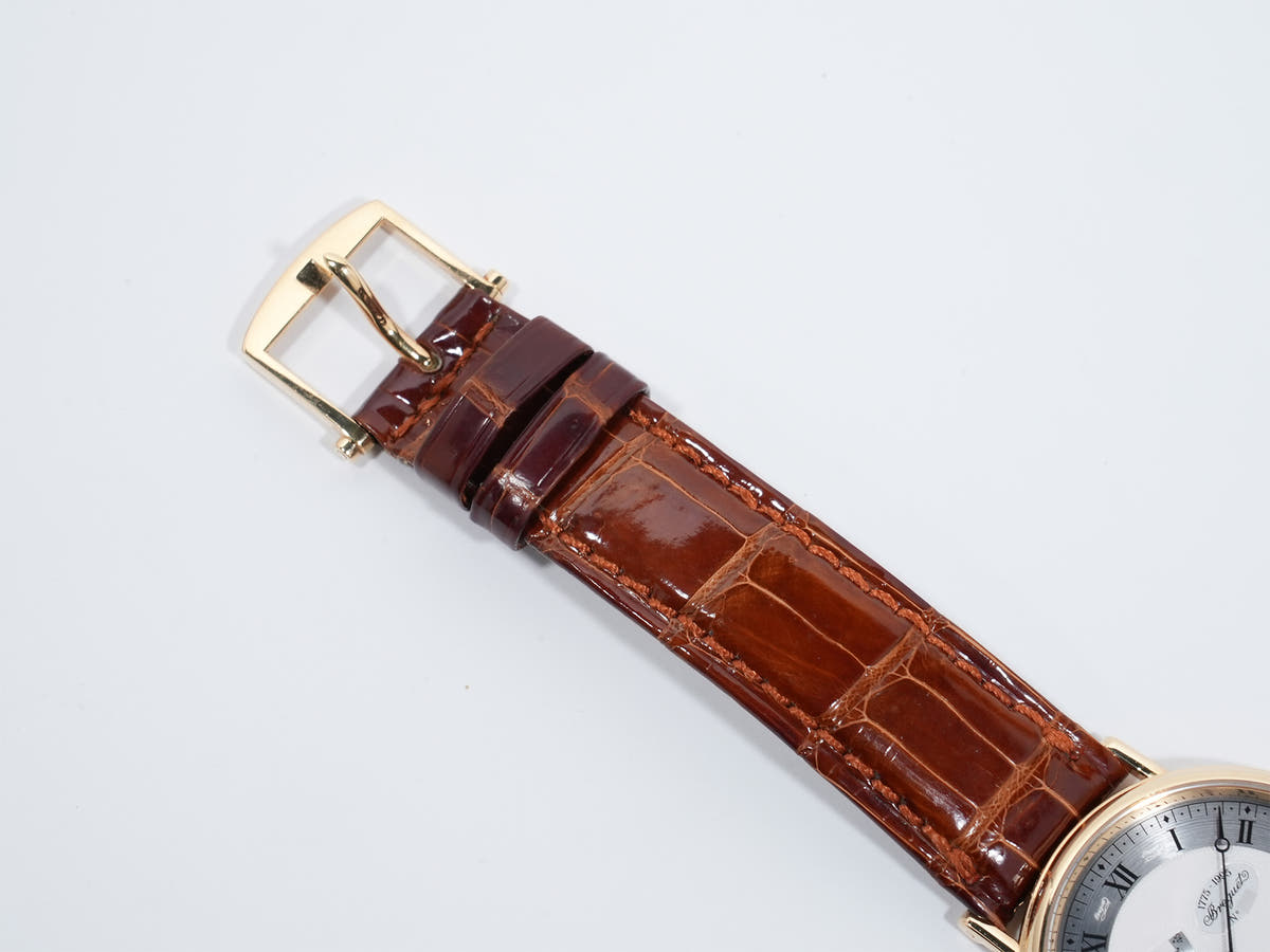 Breguet Classic Power Reserve Jubilee 220th Anniversary Limited Edition Ref.3380BA/15/286 18KYG Silver Dial Used qiqsu2v6