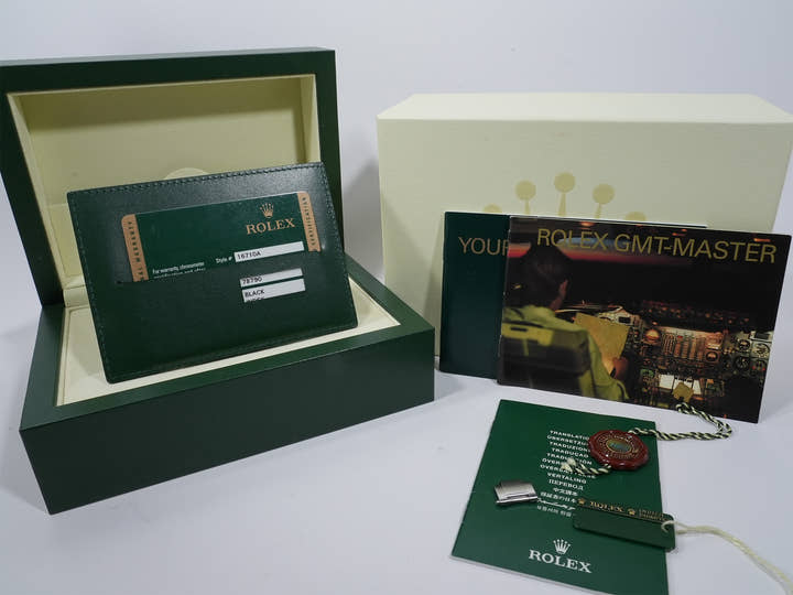 ロレックス GMTマスターII Ref.16710 ステンレススチール ブラック文字盤 オイスターブレスレット 中古 hknuzxb5