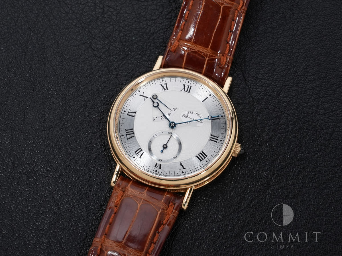 Breguet Classic Power Reserve Jubilee 220th Anniversary Limited Edition Ref.3380BA/15/286 18KYG Silver Dial Used qiqsu2v6