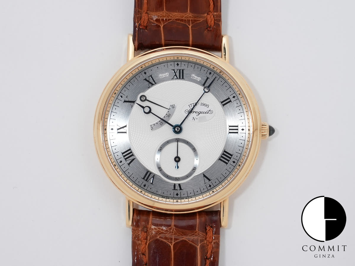 Breguet Classic Power Reserve Jubilee 220th Anniversary Limited Edition Ref.3380BA/15/286 18KYG Silver Dial Used qiqsu2v6