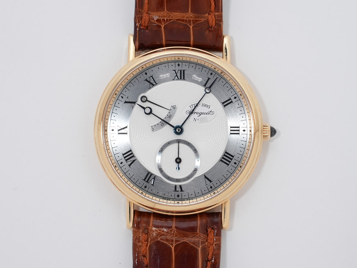 Breguet Classic Power Reserve Jubilee 220th Anniversary Limited Edition Ref.3380BA/15/286 18KYG Silver Dial Used qiqsu2v6