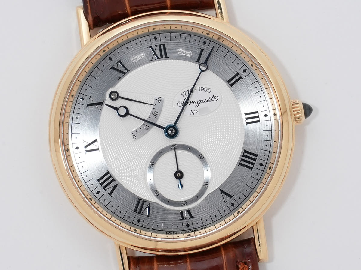 Breguet Classic Power Reserve Jubilee 220th Anniversary Limited Edition Ref.3380BA/15/286 18KYG Silver Dial Used qiqsu2v6