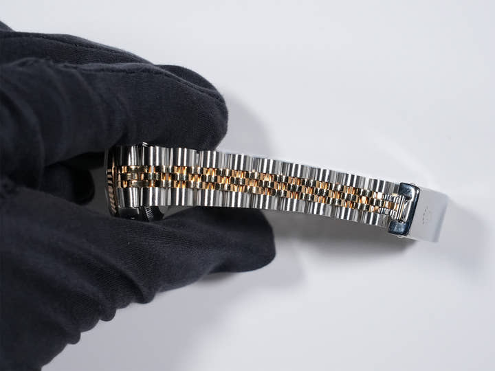 ロレックス デイトジャスト TIFFANY＆CO. Ref.69173 ステンレススチール/イエローゴールド シャンパン文字盤 ジュビリーブレスレット
