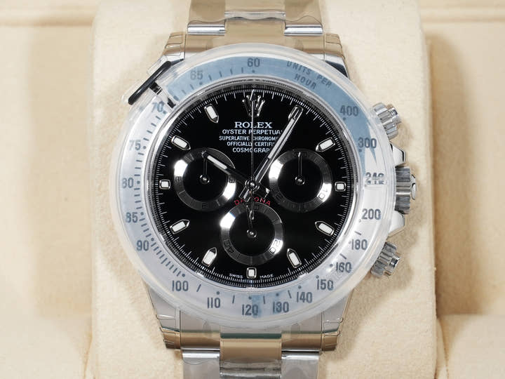 ロレックス デイトナ Ref.116520 ステンレススチール ブラック文字盤