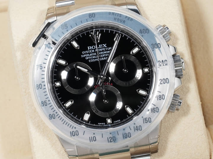 ロレックス デイトナ Ref.116520 ステンレススチール ブラック文字盤