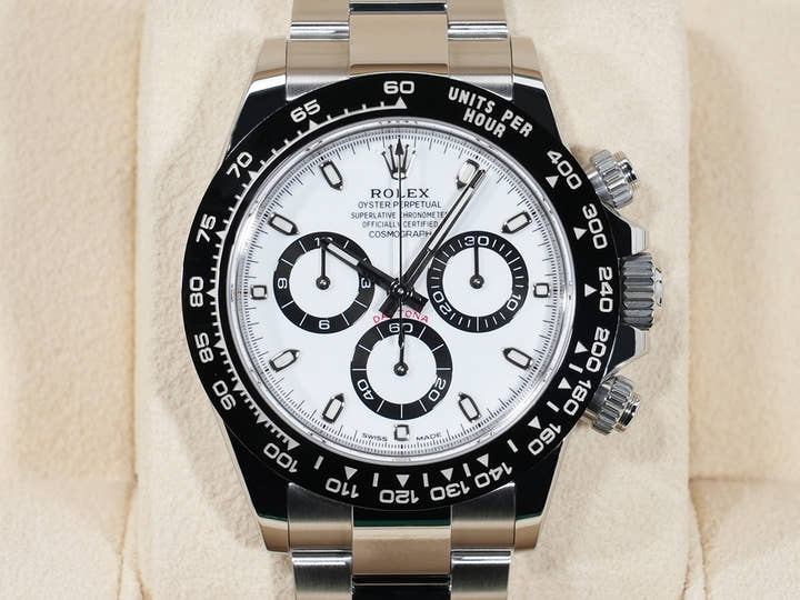 ロレックス デイトナ Ref.116500LN ステンレススチール ホワイト文字盤