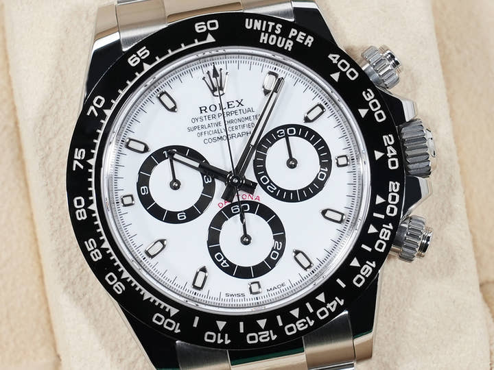 ロレックス デイトナ Ref.116500LN ステンレススチール ホワイト文字盤