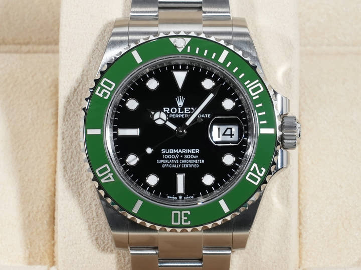 ロレックス サブマリーナー デイト Ref.126610LV ステンレススチール ブラック文字盤