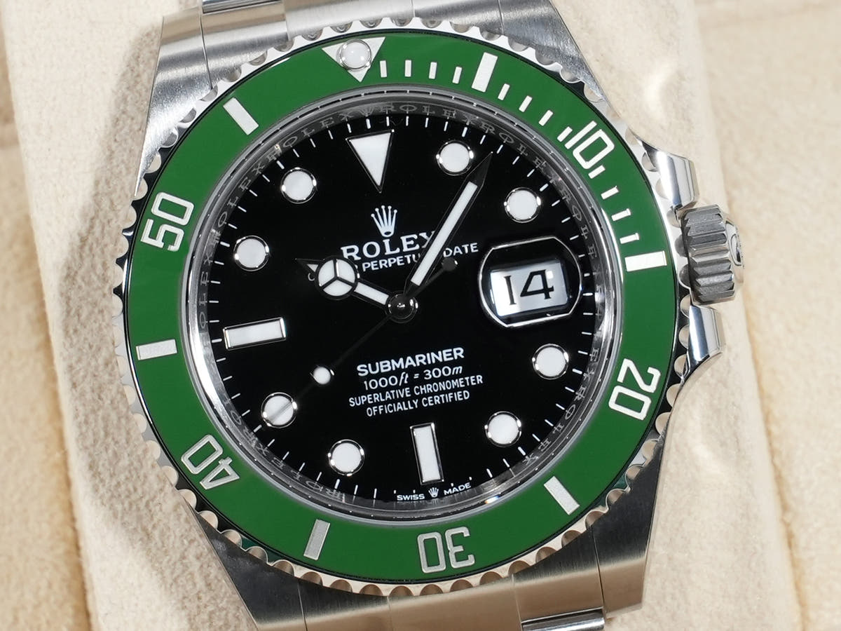 ロレックス サブマリーナー デイト Ref.126610LV ブラック文字盤 未使用 utxtnhri