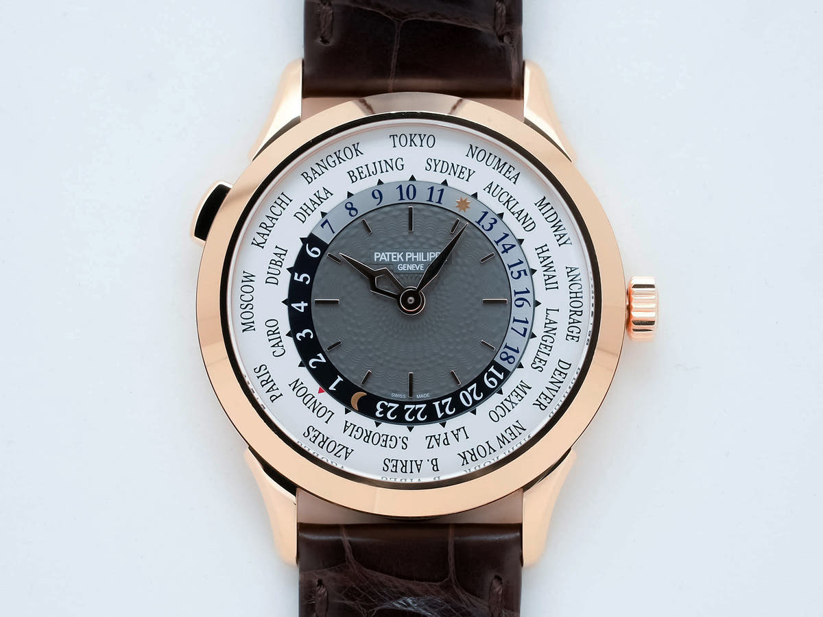 パテックフィリップ コンプリケーション ワールドタイム Ref.5230R-012 シルバー文字盤 中古 n6jwx9is