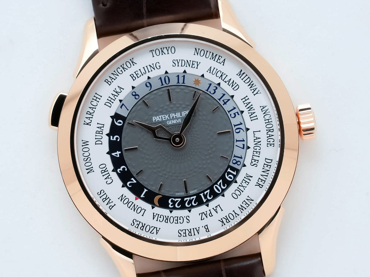 パテックフィリップ コンプリケーション ワールドタイム Ref.5230R-012 シルバー文字盤 中古 n6jwx9is