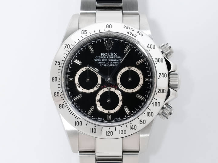 ロレックス デイトナ エルプリメロ Ref.16520 ステンレススチール ブラック文字盤