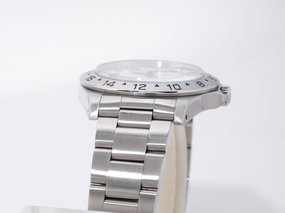 ロレックス エクスプローラーII Ref.16570 SS ホワイト文字盤 中古 ju5fcua8