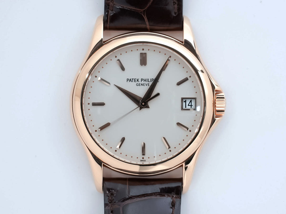 パテックフィリップ カラトラバ Ref.5127R-001 18KRG シルバー文字盤 中古 khkgwzm6