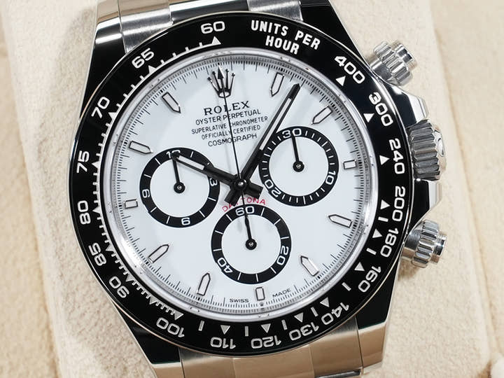 ロレックス デイトナ Ref.126500LN ステンレススチール ホワイト文字盤
