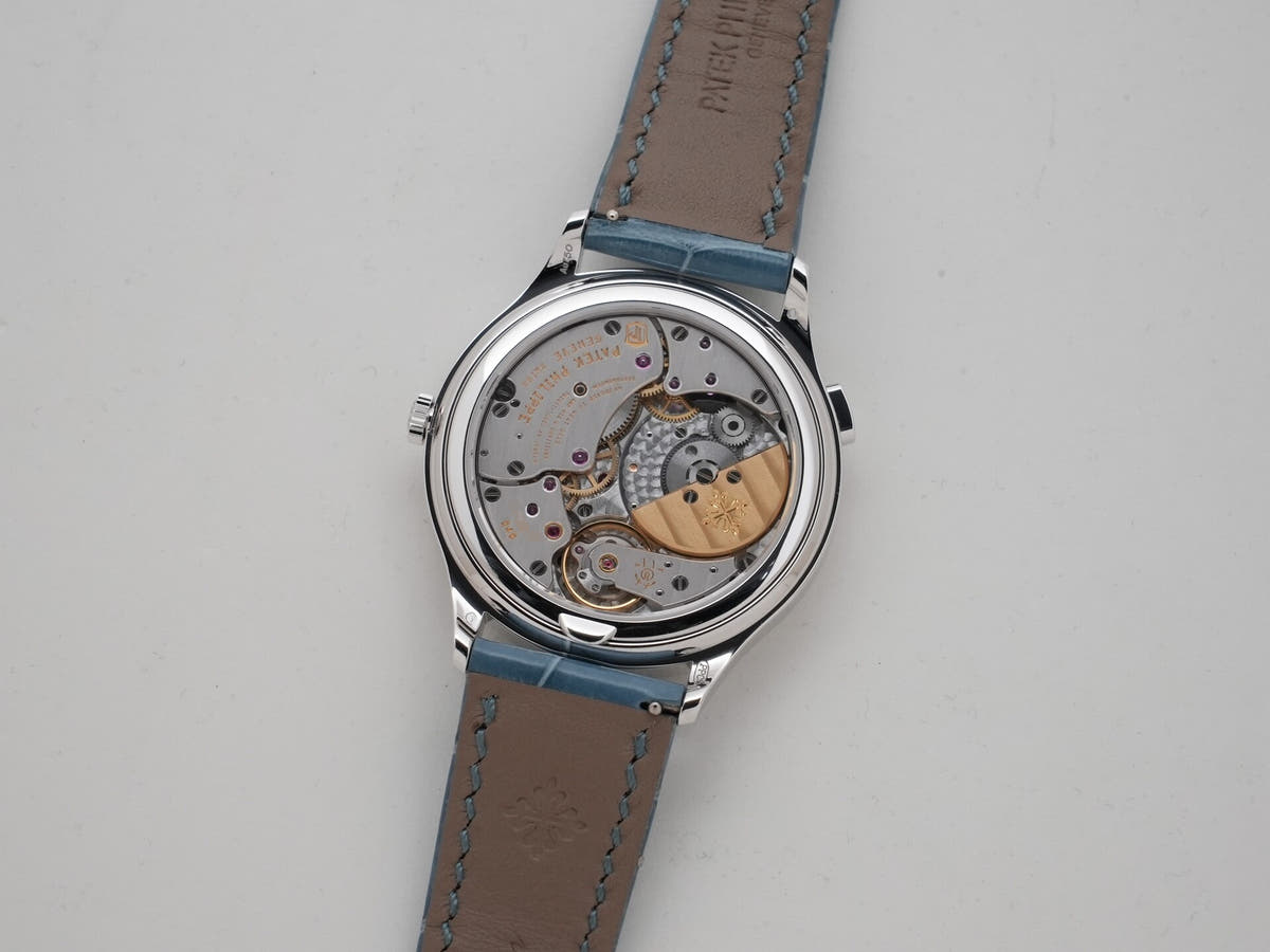 パテックフィリップ コンプリケーション ワールドタイム Ref.7130G-016 ブルーグレー文字盤 未使用 xdaq3hnz