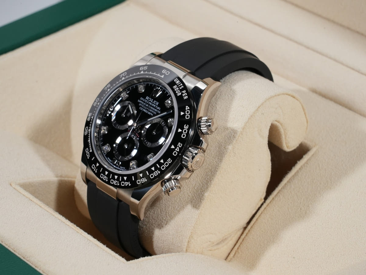 ロレックス デイトナ Ref.116519LN 18KWG ブラック8Pダイヤ文字盤 美品 kpghfytu