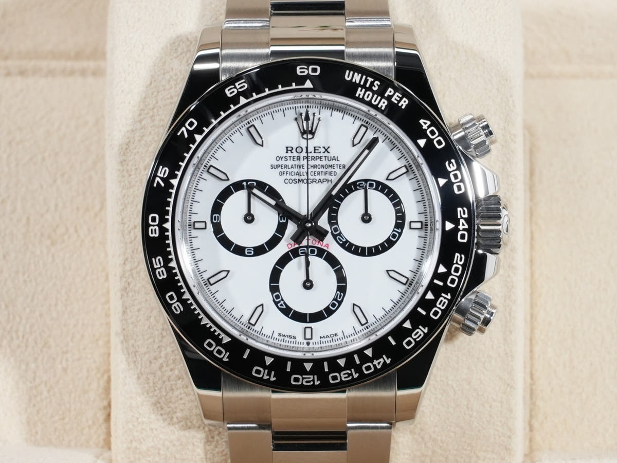 ロレックス デイトナ Ref.126500LN ホワイト文字盤 未使用 b7oyzzxf