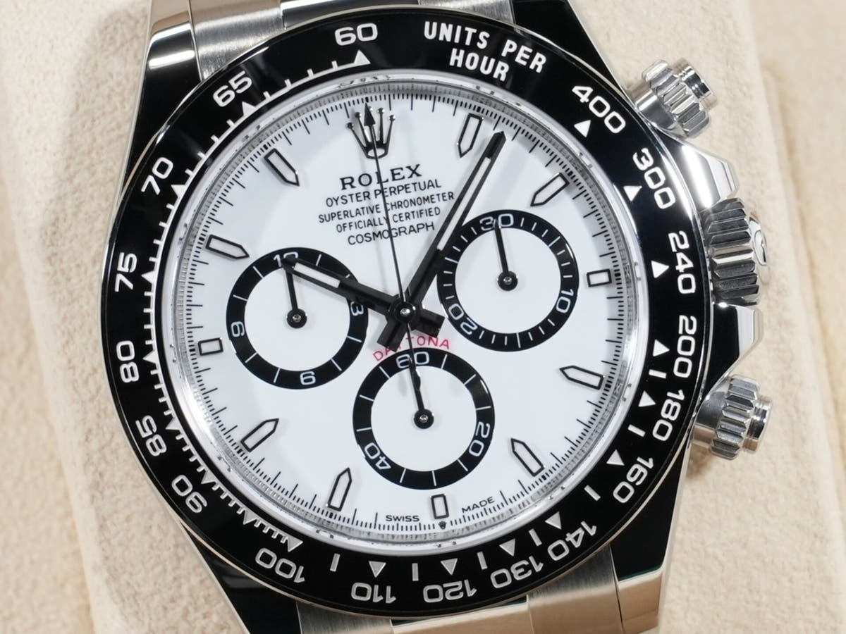 ロレックス デイトナ Ref.126500LN ホワイト文字盤 未使用 b7oyzzxf
